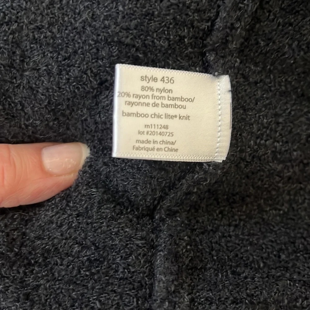 Barefoot Dreams Cozy Ombre Open Cardigan, Sz S/M - Picture 5 of 5